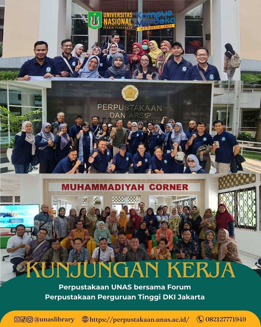Read more about the article Kunjungan Kerja Perpustakaan UNAS Bersama Forum Perpustakaan Perguruan Tinggi DKI Jakarta