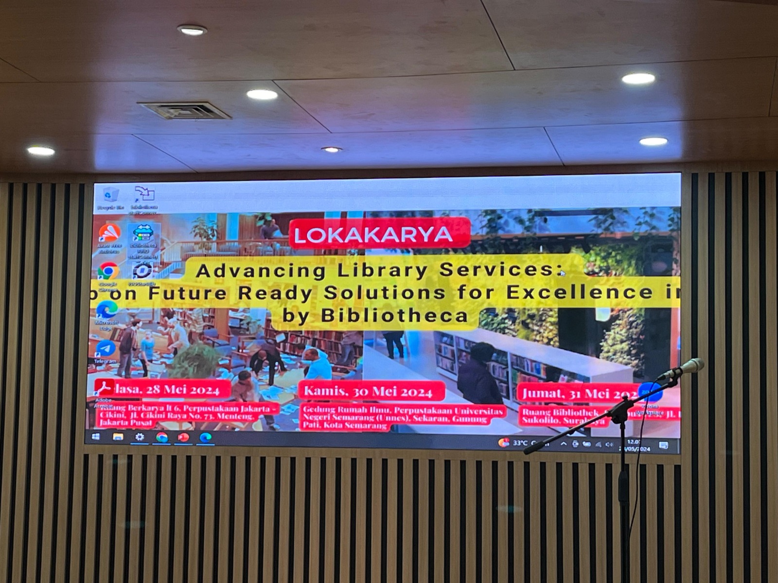 Read more about the article Workshop advancing library service “a workshop on future ready solution for excellence in indonesia by bibliotheca”