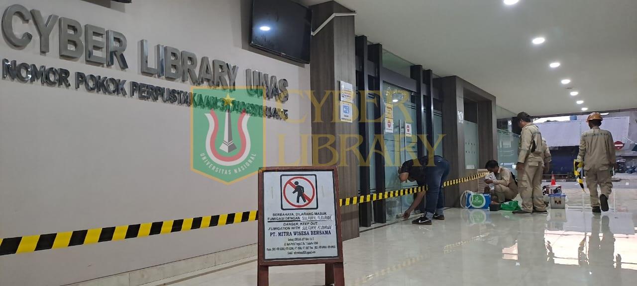 Read more about the article PERPUSTAKAAN UNAS MELAKUKAN FUMIGASI