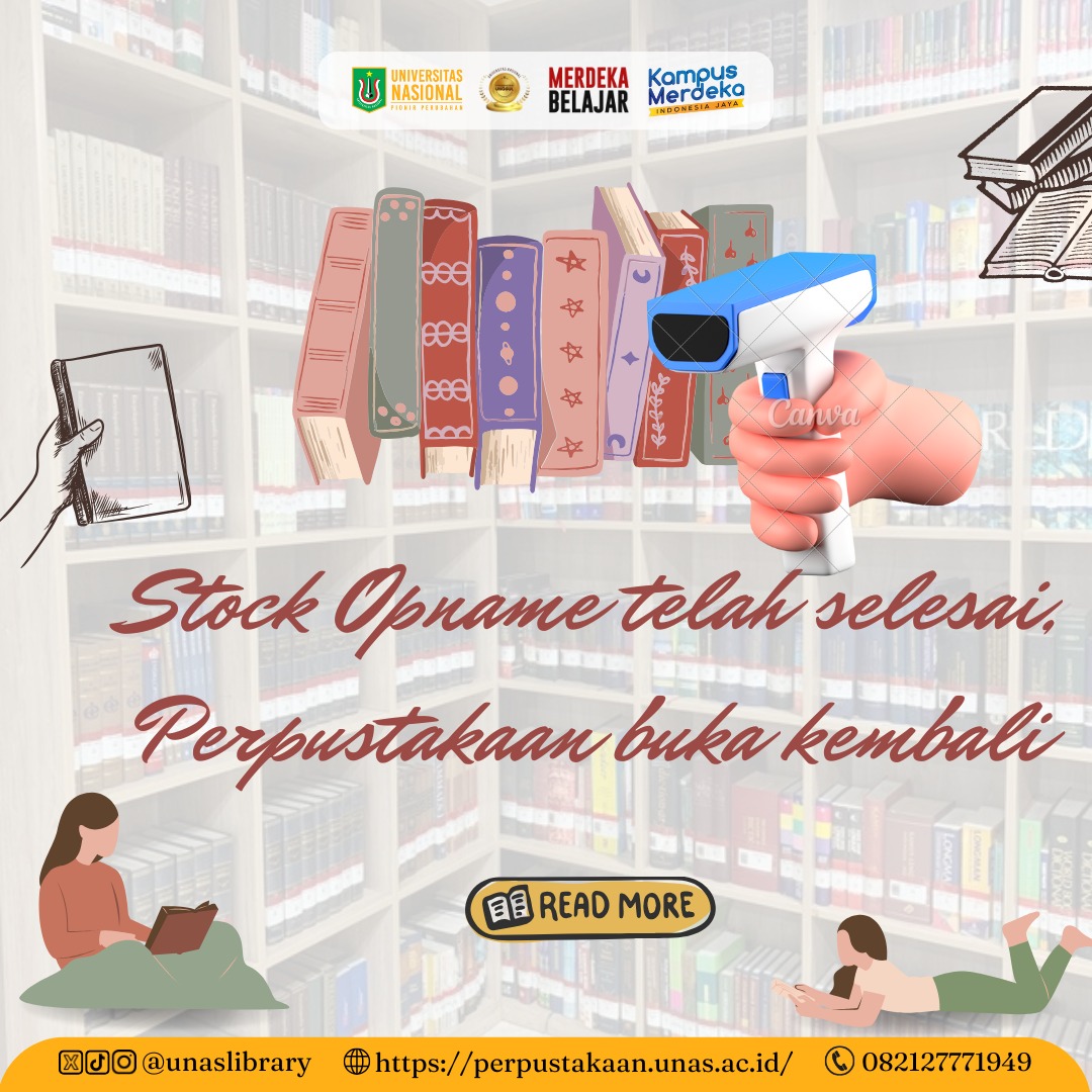 Read more about the article Perpustakaan Kembali Beroperasi Setelah Stock Opname