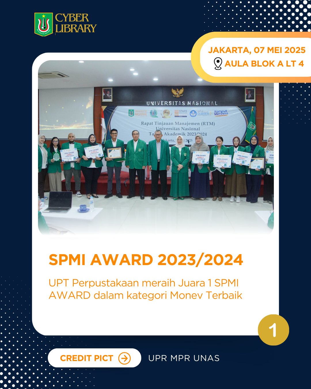 Read more about the article SPMI AWARD RTM UNAS TA 2023/2024