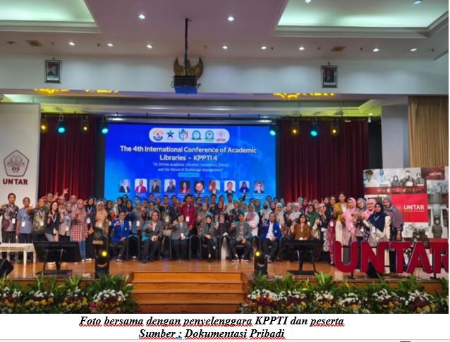 Read more about the article CYBER LIBRARY UNIVERSITAS NASIONAL BERPARTISIPASI DALAM KPPTI-4, MEWUJUDKAN INOVASI DAN ETIKA AI DI PERPUSTAKAAN AKADEMIK