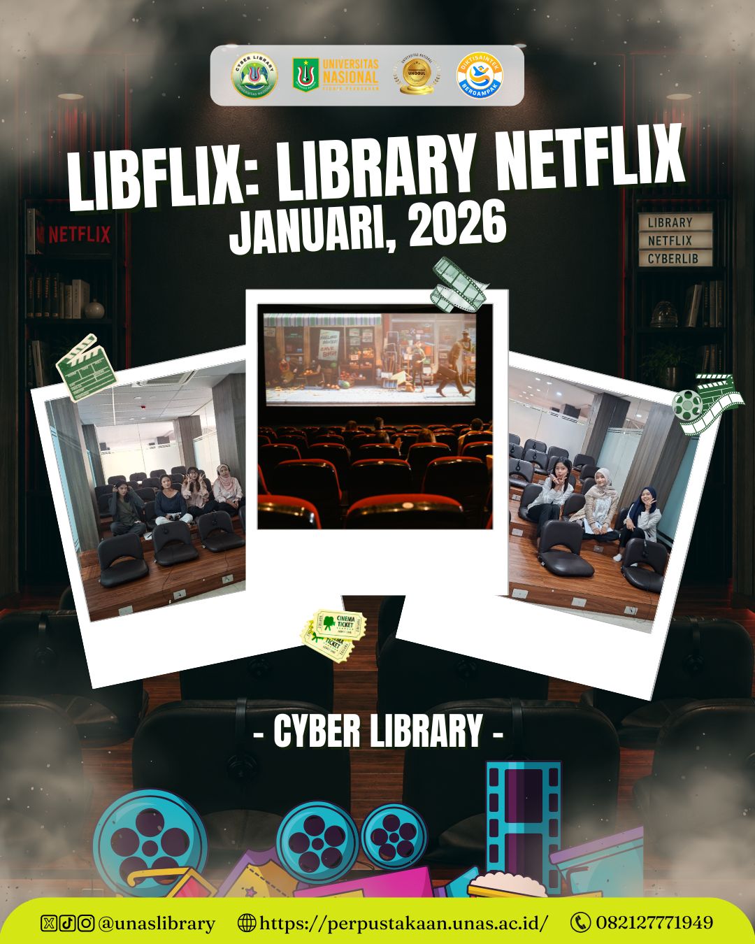 Read more about the article LIBFLIX: LIBRARY NETFLIX RECAP JULI 2026